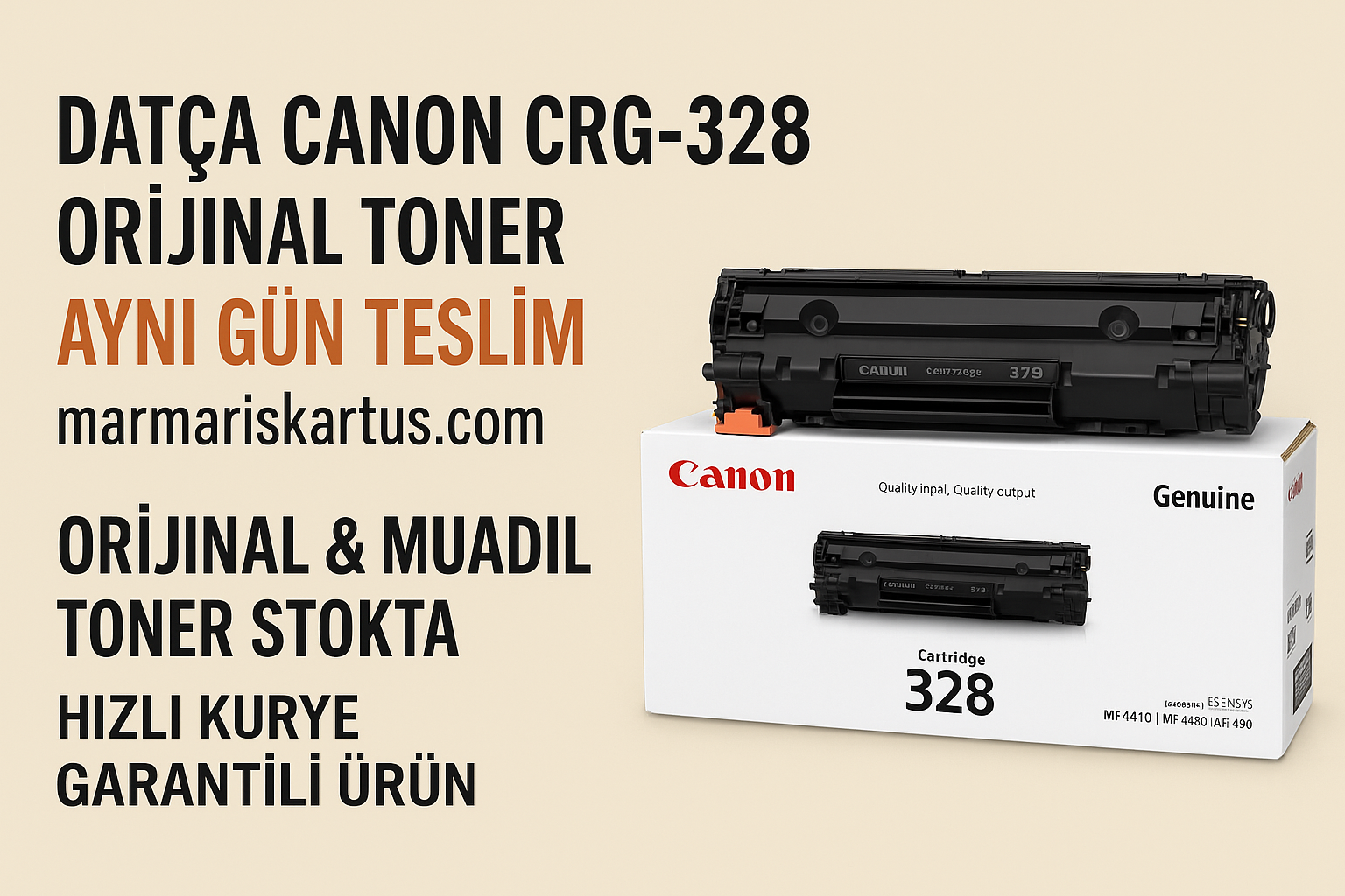 Datça Canon CRG-328 Orijinal Toner Teslimat