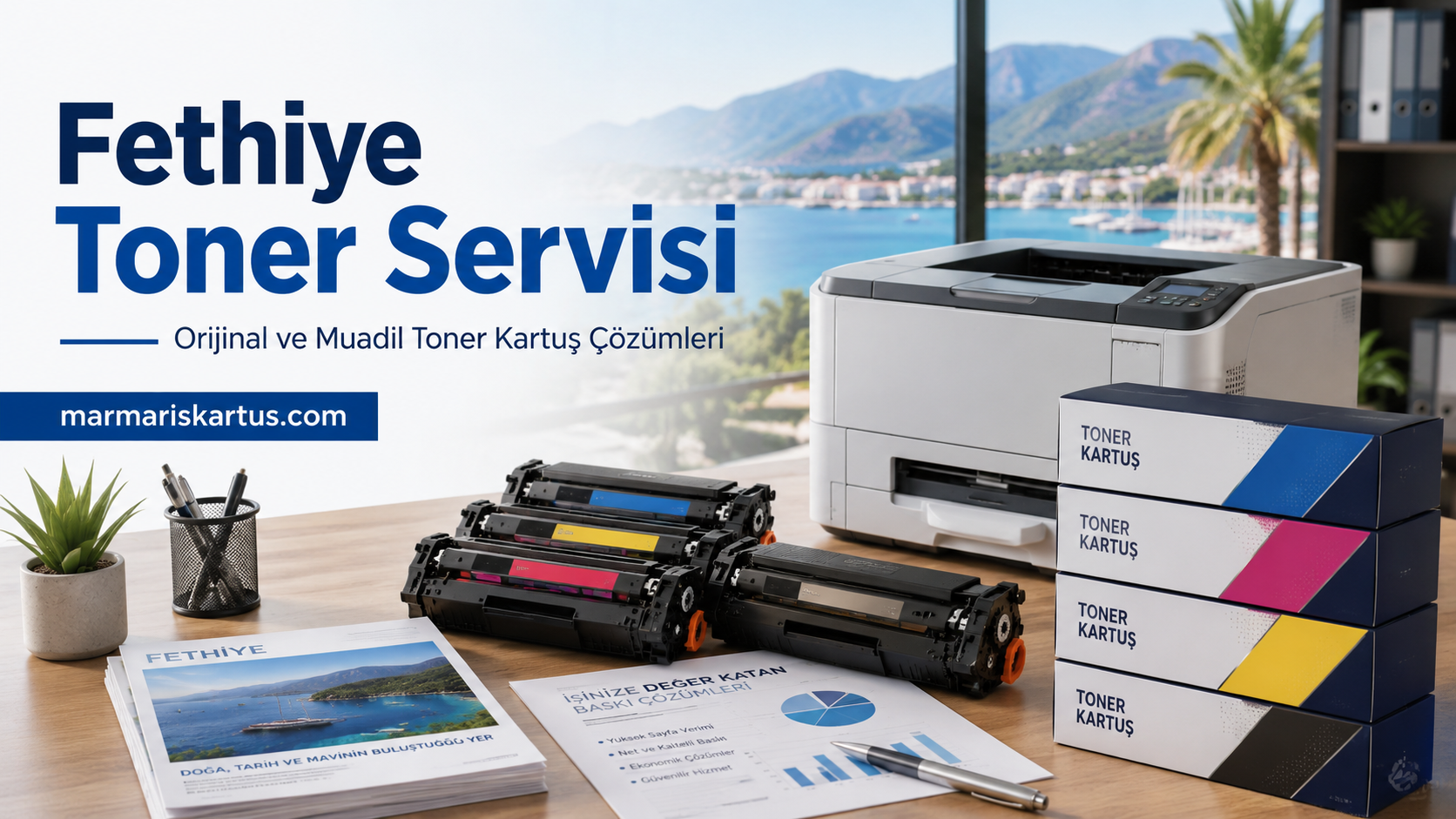 Fethiye Toner Servisi İle Orijinal ve Muadil Toner, Kartuş Dolum ve Hızlı Teslimat Rehberi